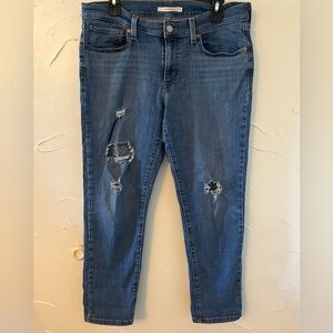 Levi’s Boyfriend Crop Jeans SZ 31